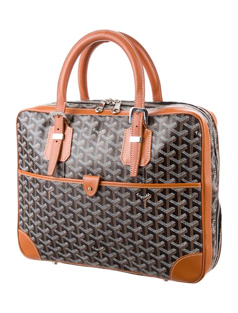 goyard laptop bag price|goyard pre owned laptop bag.